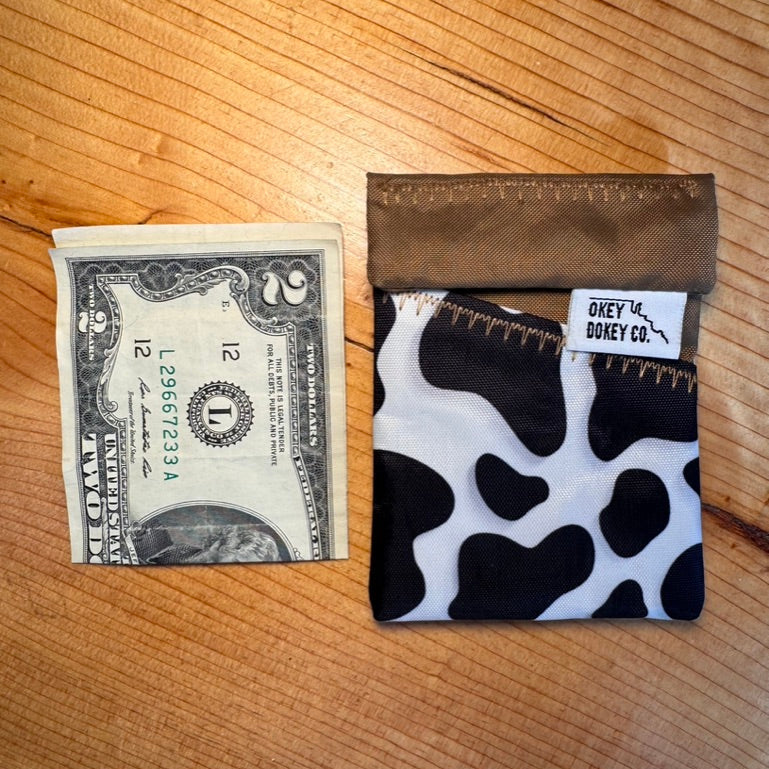 wallet - brown/cow