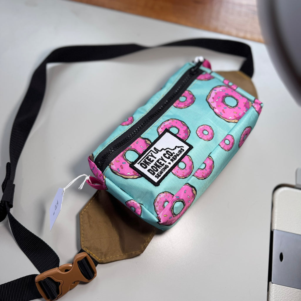 fanny pak - donut/brown