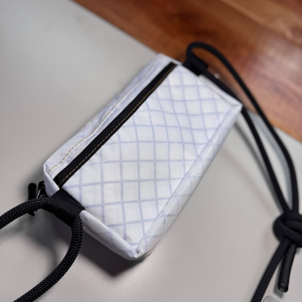 shoulder bag - white/green