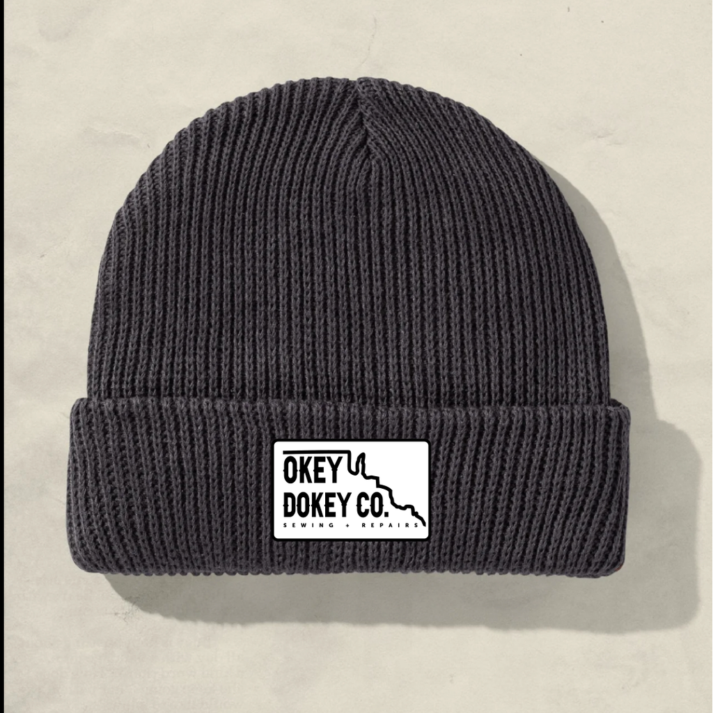 beanie - charcoal
