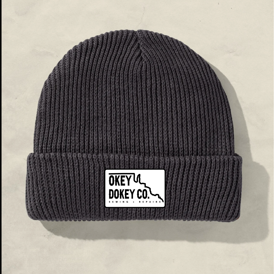 beanie - charcoal