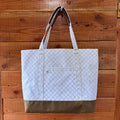 tote - white/brown